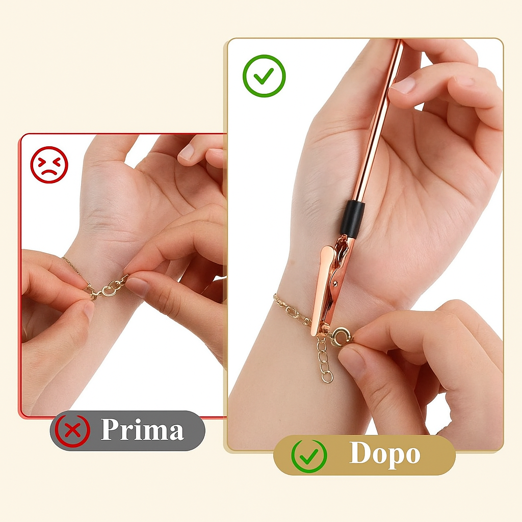 Assistente per Bracciali e Gioielli in Metallo – 3 Colori Eleganti