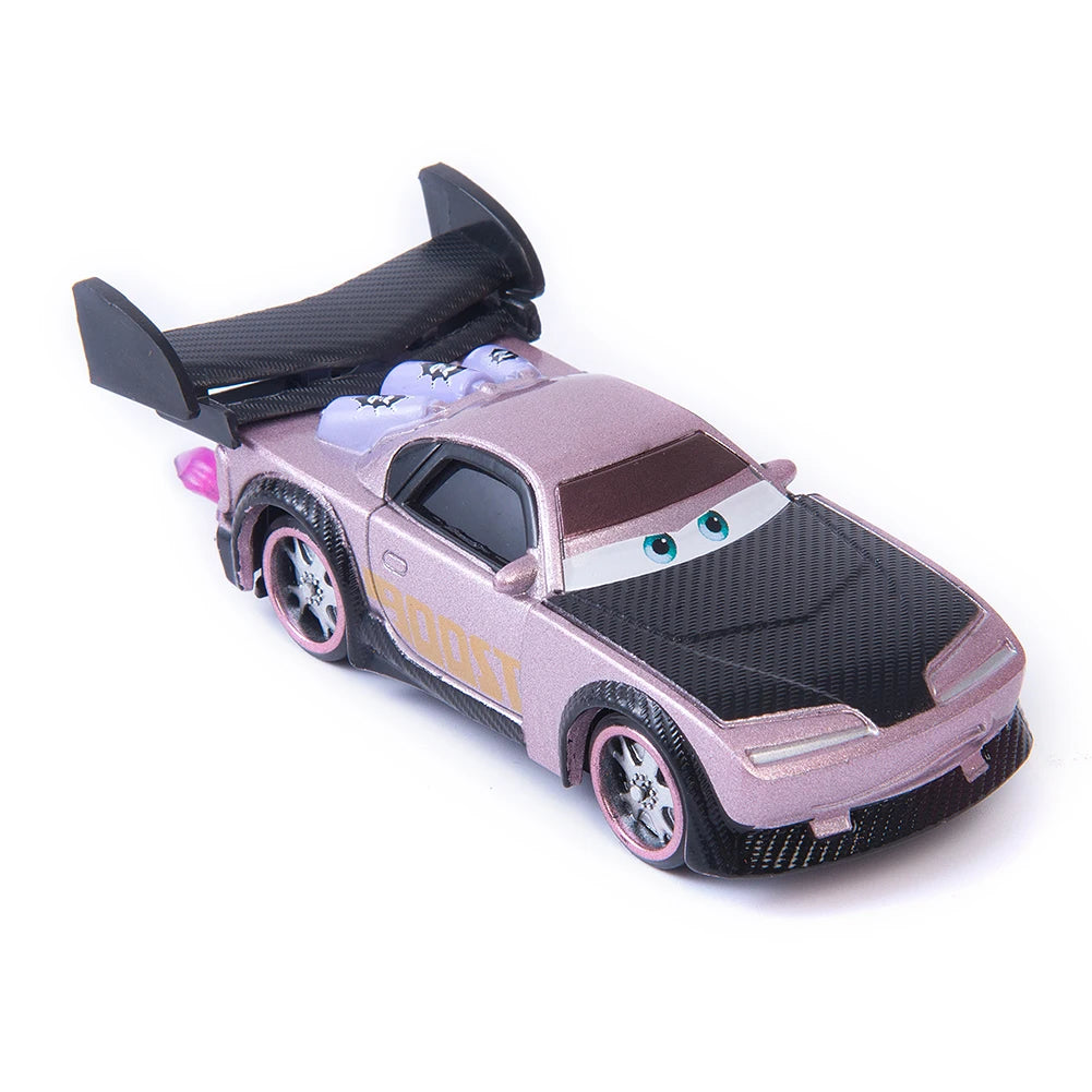 Auto da Corsa in Metallo Disney Cars. Collezione Personaggi 1:55