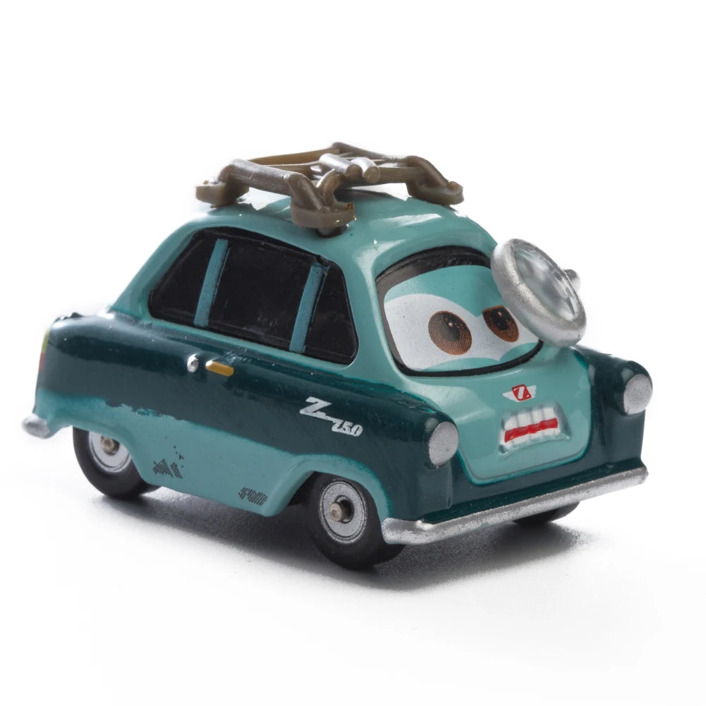 Auto da Corsa in Metallo Disney Cars. Collezione Personaggi 1:55