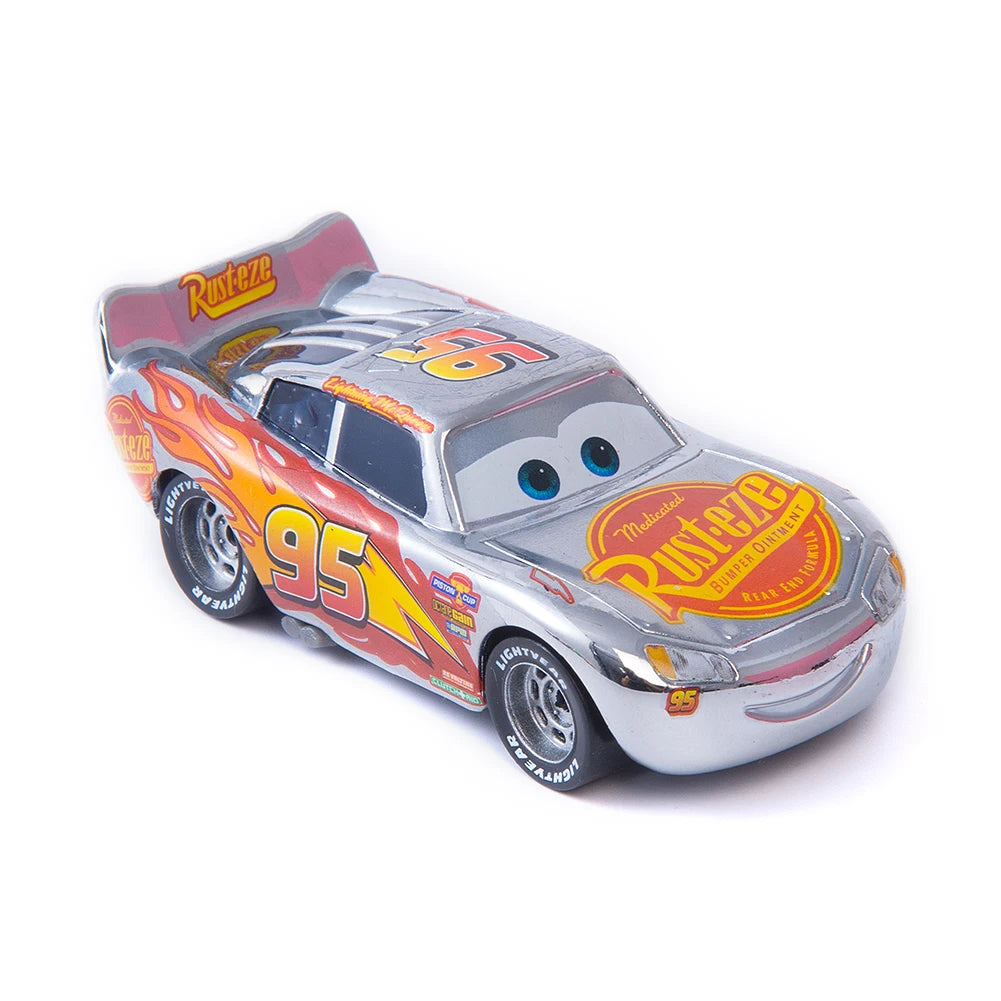 Auto da Corsa in Metallo Disney Cars. Collezione Personaggi 1:55